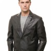 Men Black Leather Blazer | Premium Lambskin Tailored Formal Sport Coat | Luxury Two-Button Smart Casual Professional Evening Outerwear
