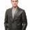 Men Black Leather Blazer | Premium Lambskin Tailored Formal Sport Coat | Luxury Two-Button Smart Casual Professional Evening Outerwear