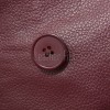 Men Burgundy Leather Peacoat Blazer | Premium Sheepskin Tailored Double Breasted Jacket | Luxury Smart Casual Business Urban Outerwear