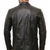 Men Black Leather Blazer | Premium Lambskin Tailored Single Breasted Jacket | Luxury Smart Casual Business Evening Outerwear