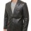 Men Dark Brown Leather Blazer | Premium Tailored Lambskin Sport Coat | Luxury Single Breasted Smart Casual Business Evening Outerwear