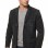 Men Black Suede Leather Blazer | Premium Goatskin Tailored Sport Coat | Luxury Single Breasted Smart Casual Business Evening Outerwear