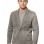 Men Grey Suede Leather Blazer | Premium Goatskin Tailored Sport Coat | Luxury Single Breasted Smart Casual Business Evening Outerwear