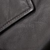 Men Dark Espresso Leather Blazer Jacket | Premium Lambskin Tailored Car Coat | Luxury Single Breasted Casual Business Outerwear