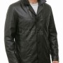 Men Black Leather Blazer Jacket | Premium Lambskin Tailored Car Coat | Luxury Single Breasted Casual Business Outerwear