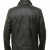 Men Black Leather Blazer Jacket | Premium Lambskin Tailored Car Coat | Luxury Single Breasted Casual Business Outerwear