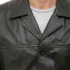 Men Black Leather Blazer Jacket | Premium Lambskin Tailored Car Coat | Luxury Single Breasted Casual Business Outerwear
