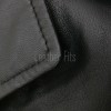 Men Black Leather Blazer Jacket | Premium Lambskin Tailored Car Coat | Luxury Single Breasted Casual Business Outerwear