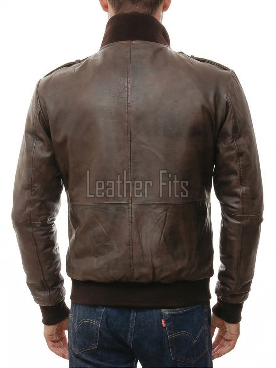 Men Tan Brown Premium Genuine Leather Jacket - Quilted Shoulder Slim Fit Real Sheepskin Asymmetrical Cross Zip Moto Outerwear for Men