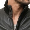 Men Black Premium Genuine Leather Bomber Jacket - Dual Zip Snap Button Flap High Rib Funnel Neck Real Sheepskin Slim Fit Moto Coat Men