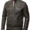 Men Antique Brown Distressed Premium Genuine Leather Jacket - Vintage Biker Moto Cafe Racer Multi-Pocket Snap Tab Collar Sheepskin Coat Men