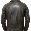 Men Antique Distressed Brown Biker Jacket - Vintage Style Asymmetrical Real Leather Moto Coat with Side Buckle Adjusters Premium Outerwear