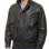 Men Black Leather Bomber Jacket - Vintage Multi-Pocket Pilot Moto Flight Premium Real Sheepskin High Funnel Neck Casual Zip Coat Men Outerwear