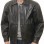 Men Black Leather Jacket - Premium Sheepskin Bomber Coat Turn Down Shirt Collar Arc Panel Asymmetrical Zip Flight Jacket Casual Men