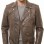 Men Brown Leather Jacket - Premium Distressed Brando Biker Coat Vintage Asymmetric Zip Shoulder Epaulets Belted Heavy Rock Moto Rider Men