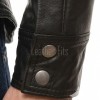 Men Black Leather Jacket - Premium Genuine Soft Cowhide Western Shirt Slim Fit Casual Classic Snap Button Luxury Vintage Moto Outerwear Men