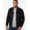 Men Black Suede Bomber Jacket - Premium Classic MA1 Flight Aviator Coat Ribbed Knit Trim Quilted Wind Flap Sleek Soft Genuine Outerwear