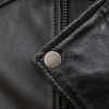 Men Black Leather Biker Jacket | Genuine Sheepskin Asymmetric Motorcycle Coat | Premium Quilted Shoulder Slanted Zipper Urban Rider Shell