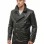 Men Black Leather Trench Coat | Vintage Double Breasted Long Military Jacket | Premium Officer Overcoat Classic Lapel Mid Length Parka Shell