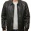 Men Black Leather Bomber Jacket | Classic Turn Down Point Collar MA1 Aviator | Premium Lambskin Ribbed Cuff Waistband Outerwear Flight Coat