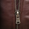 Men Maroon Leather Bomber Jacket | Classic Turn Down Point Collar MA1 Aviator | Premium Burgundy Lambskin Ribbed Cuff Outerwear Flight Coat