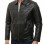 Men Vintage Whiskey Tan Leather Jacket | Premium Genuine Lambskin Cafe Racer Moto | Distressed Cognac Ribbed Sleeve Multi-Pocket Cruiser Coat