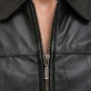 Men Vintage Whiskey Tan Leather Jacket | Premium Genuine Lambskin Cafe Racer Moto | Distressed Cognac Ribbed Sleeve Multi-Pocket Cruiser Coat