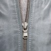 Men Stone Grey Leather Moto Jacket | Premium Genuine Lambskin Quilted Biker | Smart Casual Vintage Distressed Cafe Racer Segmented Coat