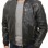 Men Black Leather Bomber Jacket | Premium Lambskin Soft Grain Casual Aviator | Modern Onyx Minimalist Ribbed Knit Streetwear Blouson Coat