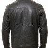 Men Dark Brown Leather Casual Jacket | Premium Lambskin Classic Shirt Collar Winter Coat | Modern Deep Espresso Minimalist Urban Field Blouson