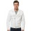 Men White Leather Fringed Biker Jacket | Premium Cowhide Luxury Rocker Moto Coat | Modern Western Alabaster Asymmetric Belted Rider Blouson