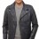 Men Midnight Navy Leather Biker Jacket | Premium Diamond Quilted Lambskin Café Racer | Ink Blue Asymmetric Luxury Moto Blouson
