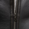 Men Dark Brown Leather Shearling Bomber Jacket | Premium B-3 Aviator Flight Coat | Heavy Winter Warm Fleece Fur Collared Tactical Blouson