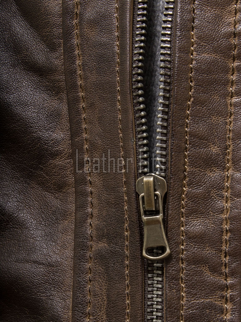 Men Dark Brown Leather Cafe Racer Jacket | Premium Distressed Waxed Coffee Moto Blouson | Vintage Antique Cocoa Diamond Quilted Biker Coat