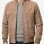 Men Tan Suede Bomber Jacket | Premium Distressed Sand Beige Flight Blouson | Vintage Camel Taupe Soft Genuine Leather MA1 Aviator Outerwear
