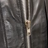 Men Black Leather Shirt Jacket | Premium Accordion Pleated Nappa Field Blouson | Vintage Dark Charcoal Genuine Leather Soft Uniform Utility Coat