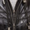Men's Premium Vintage Coffee Tan Leather Jacket | Top-Grain Cowhide Flight Blouson with Funnel Neck and Storm Flap for Men