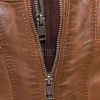 Men's Slim Fit Brown Leather Jacket with Removable Fleece Hood | Premium Genuine Leather Streetwear Outerwear for Men