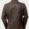 Men Dark Brown Leather Long Coat | Premium Sheepskin Tailored Field Overcoat | Luxury Business Formal Winter Evening Trench Jacket