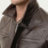 Men Dark Brown Leather Long Coat | Premium Sheepskin Tailored Field Overcoat | Luxury Business Formal Winter Evening Trench Jacket