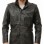 Men Black Leather Long Coat | Premium Lambskin Tailored Field Overcoat | Luxury Dual Closure Smart Business Formal Winter Trench Jacket