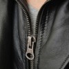 Men Black Leather Long Coat | Premium Lambskin Tailored Military Overcoat | Luxury Double Layer Smart Business Formal Winter Trench Jacket