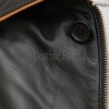 Men Black Leather Car Coat | Premium Lambskin Tan Piping Overcoat | Luxury Urban Smart Business Formal Winter Duster Trench Jacket