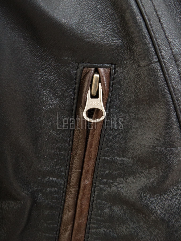 Men Charcoal Black Leather Parka Long Coat | Premium Lambskin Hooded Overcoat | Luxury Urban Smart Business Formal Winter Trench Jacket