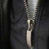 Men Black Leather Winter Coat | Premium Sheepskin Faux Fur Trimmed Duster | Luxury Business Formal Onyx Heavy Insulated Trench Jacket