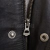 Men Black Leather Field Coat | Premium Onyx Lambskin Belted Safari Duster | Luxury Professional Winter Utility Executive Overcoat