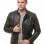 Men Obsidian Black Leather Field Coat | Premium Charcoal Sheepskin Belted Duster | Luxury Winter Multi Pocket Tactical Overcoat