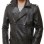 Men Dark Anthracite Leather Reefers Coat | Double Breasted Military Winter Duster | Premium Grained Cowhide Officer Style Overcoat