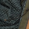 Men Olive Green Suede Field Coat | Luxury Winter Contrast Trim Parka | Premium Genuine Lambskin Tailored Longline Heavy Outerwear Jacket