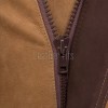 Men Tobacco Suede Raglan Field Coat | Luxury Winter Contrast Trim Parka | Premium Genuine Lambskin Tailored Longline Heavy Jacket